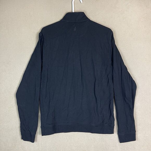 Johnnie‎ O Sweater Mens Medium Black 1/4 Zip Sully Pullover Beach Adult - Picture 11 of 12